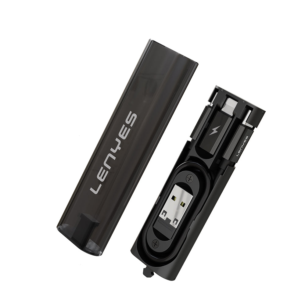 Lenyes LB605 5in1 Type-C to Type-C Kablolu 60W Çevirici Adaptör Seti Saklama Kutusu Lenyes LB605 5in1 Type-C to Type-C Kablolu 60W Çevirici Adaptör Seti Saklama Kutusu